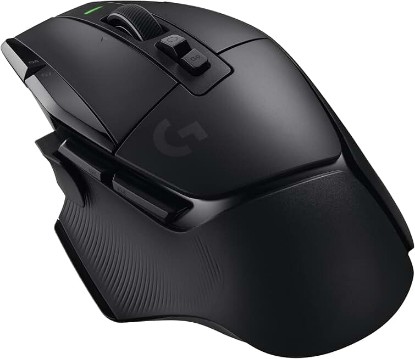 Picture of Logitech G502 X Lightspeed Wireless Gaming Mouse - Black | Optical Switches, 13 Buttons, <140 hrs Battery, USB-C, Infinite Scroll Toggle, Wireless Charging Capable, for PC/MacOS