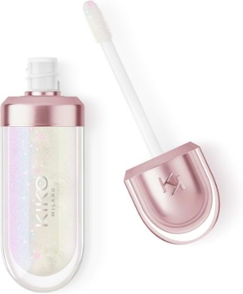 Picture of Kiko Milano 3D Hydra Lip Oil – Hydrating, Nourishing, High-Shine Lip Treatment, Non-Sticky, Moisturizing Formula with Vitamin E – 6.5ml