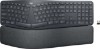 صورة Logitech Ergo K860 Wireless Ergonomic Split Keyboard with Wrist Rest | Curved split keyframe, pillowed wrist rest, Bluetooth, USB connectivity with included USB Receiver, Windows Mac compatible
