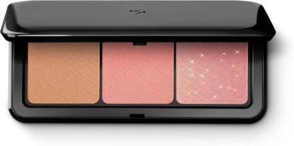Picture of Kiko Milano Multi Finish Trio Blush & Bronzer Palette | 1 Bronzer And 2 Blushes In Matte And Metallic Finishes