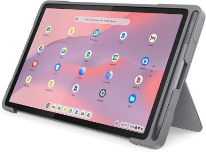Picture of Lenovo Chromebook Duet EDU G2 83HJ0002UB Chromebook Tablet - 10.9" WUXGA - MediaTek Kompanio 838 Octa-core - 4 GB - 64 GB Storage - ChromeOS - Luna Gray - Cortex A78 Dual-core 2.60 GHz