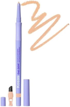 Picture of Kosas Soulgazer Intensifying Waterproof Gel Eyeliner - Gravitate (creamy beige matte). Bonus Premium Korean Sheet Masque with Collagen