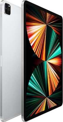 Picture of Apple 2021 12.9-inch iPad Pro (Wi‐Fi + Cellular, 256GB) - Silver (Renewed)