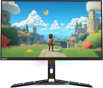 Picture of Lenovo Legion Y32p-30 Monitor - Gaming Monitor - 31.5" UHD IPS Display - 144Hz - DisplayHDR™ 400 - AMD FreeSync™ Premium - 0.2ms MPRT - Raven Black - NearEdgeless Design