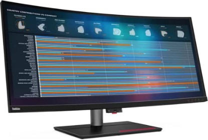 Picture of Lenovo Thinkvision P40W-20 16" Monitor 1HDMI 0VGA 6USB 300Nit 75 Hz IPS 4 ms (Renewed)
