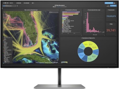 Picture of HP Z27k G3 27" Class 4K UHD LCD Monitor - 16:9 - Black