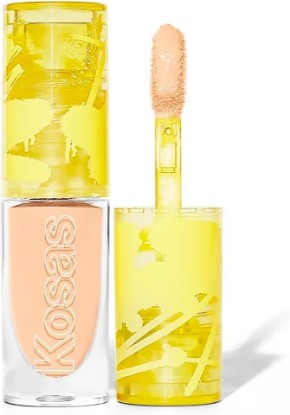 Picture of Kosas Mini Revealer Concealer for Dark Circles, Spots and Blemishes, 03 | Travel-size creamy concealer with medium coverage for dark circles, spots and blemishes and a radiant finish.