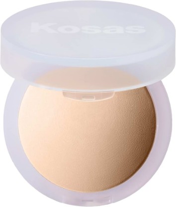 Picture of Kosas Cloud Set Pressed Setting Powder – Translucent Shine Control Face Powder, Soft Matte Finish, Feathery, 0.3 Ounce (Pack of 1) (Sheer Light Medium)