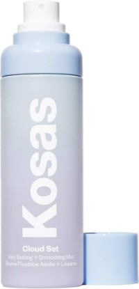 Picture of Kosas Cloud Set Airy Makeup Setting Spray and Smoothing Face Mist | Alcohol and oil-free setting spray with 12-hour hold to hydrate, smooth and blur the look of pores.