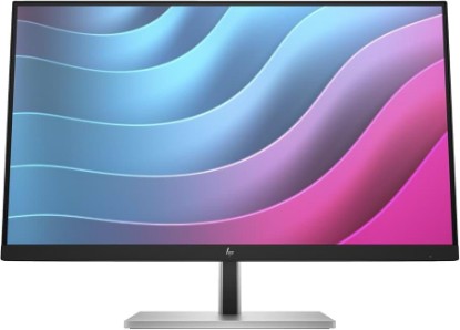 Picture of HP E24 G5 24" Class Full HD LCD Monitor - 16:9 - Black - 23.8" Viewable - in-Plane Switching (IPS) Technology - Edge LED Backlight - 1920 x 1080-250 Nit - 5 ms - HDMI - DisplayPort - USB Hub ENERGY STAR