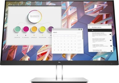 Picture of HP EliteDisplay E24 G4 24 Inch IPS LED Backlit, FHD 1920 x 1080, Blue Light Filter, HDMI, VGA, DisplayPort Monitor (Renewed)