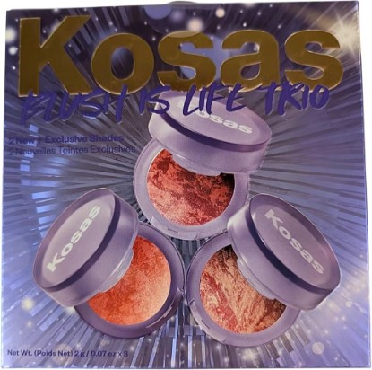 Picture of Kosas Blush Is Life Trio – Limited Edition 3-Piece Cream Blush Set, 0.07 oz Each – Buildable Radiant Color for All Skin Tones