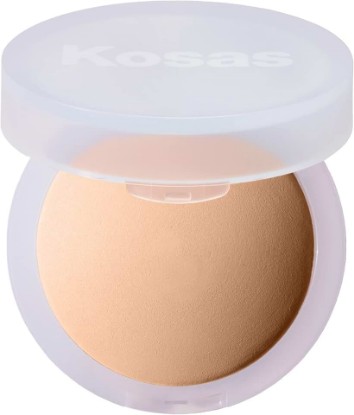 Picture of Kosas Cloud Set Baked Setting Powder for Face, Sheer Medium | Lightweight baked face powder to help control shine and blur the look of pores for a smooth, soft-matte finish.