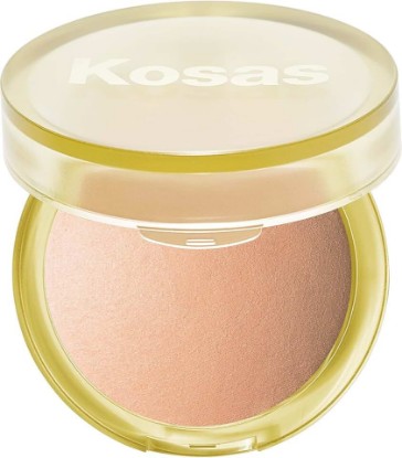 Picture of Kosas The Sun Show Talc-Free Baked Powder Bronzer for Face, Waves | Lightweight baked bronzer to deliver buildable, natural-looking warmth with a smooth, radiant finish.
