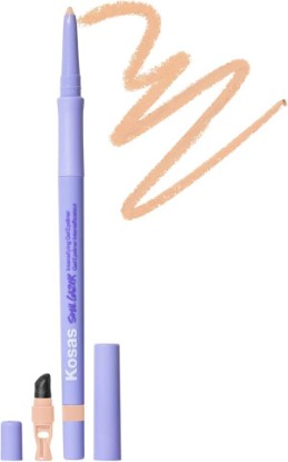 Picture of Kosas Soulgazer Waterproof and Smudge-Resistant Gel Eyeliner, Creamy Beige | Waterproof, smudge-resistant gel eyeliner with a sharpener and smudger for smooth application and defined eyes.