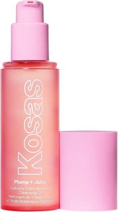 Picture of Kosas Plump + Juicy Cushiony Hydrating Makeup Remover Cleansing Oil | Non-greasy facial cleansing oil to dissolve makeup, SPF and daily impurities while leaving sensitive skin feeling soft.