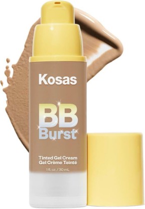 Picture of Kosas BB Burst Hydrating Tinted Face Gel Cream with Buildable Coverage, 33 | Lightweight skin tint gel cream to provide hydrating, buildable coverage for an even, natural-looking finish.