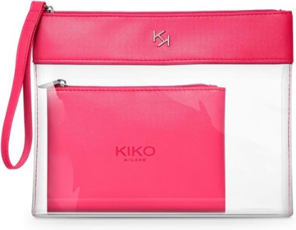 Picture of Kiko Milano Transparent Beauty Case | Clear Beauty Case With Inner Pouch