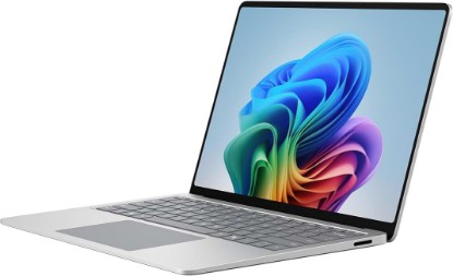 Picture of Microsoft Surface Laptop (2026), 13.8-inch Premium Performance Laptop, Snapdragon X2 Elite Processor, Touchscreen Display, 16GB RAM, 512GB SSD Storage, Windows 11 Copilot+ PC Built for AI, Platinum ENERGY STAR