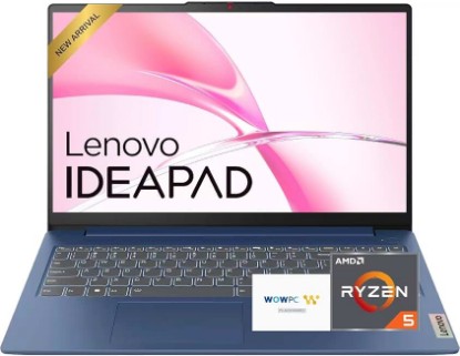 Picture of Lenovo IdeaPad Slim 3 • 15.6" FHD Business Laptop • AMD Ryzen 5 • 8GB RAM DDR5 • 256GB SSD • 2026 Edition • Copilot AI • Windows 11 Global Recycled Standard