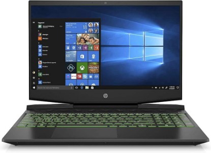 Picture of HP Pavilion Gaming 15.6-Inch Micro-EDGE Laptop, Intel Core i5-9300H Processor, NVIDIA GeForce GTX 1650 (4 GB), 8 GB SDRAM, 256 GB SSD, Windows 10 Home (15-dk0020nr, Shadow Black/Acid Green)