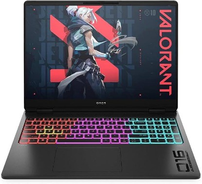 Picture of HP OMEN MAX 16-ak0047nr 16" WQXGA 240Hz Gaming Laptop, AMD Ryzen AI 7 H 350 2.0GHz, 16GB RAM, 1TB SSD, NVIDIA GeForce RTX 5070 8GB, Windows 11 Home, Shadow Black - Refurbished
