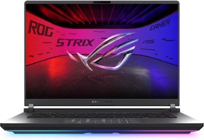 Picture of ASUS ROG Strix G16 (2025) Gaming Laptop, 16” ROG Nebula 16:10 2.5K 240Hz/3ms, NVIDIA® GeForce RTX™ 5080, Intel® Core™ Ultra 9 Processor 275HX, 32GB DDR5, 1TB SSD, Wi-Fi 7, Windows 11 Home, G615LW-AS96