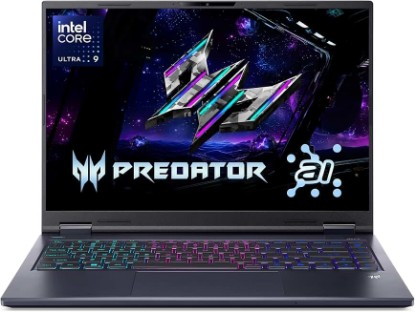 Picture of Acer Predator Helios Neo 14 AI Gaming Laptop | Intel Core Ultra 9 Processor 285H | NVIDIA GeForce RTX 5070 (798 AI Tops) | 14.5" WQXGA 165Hz G-SYNC Matte Display | 32GB RAM | 1TB SSD | PHN14-71-906J