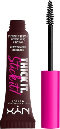 Picture of NYX PROFESSIONAL MAKEUP Thick It Stick It Thickening Brow Mascara, Eyebrow Gel - Espresso