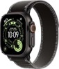 صورة Apple Watch Ultra 3 [GPS + Cellular 49mm] Rugged Titanium Case wtih Black/Charcoal Trail Loop, M/L (Renewed)
