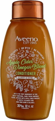 Picture of Aveeno Conditioner Apple Cider Vinegar Blend 12 Ounce (Pack of 3)
