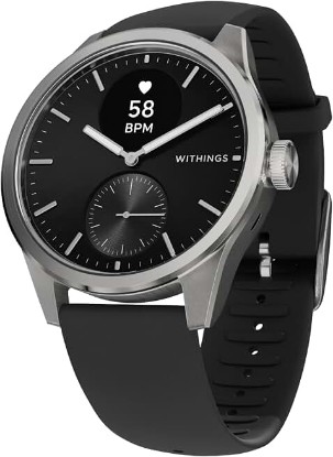 Picture of Withings ScanWatch 2 - Hybrid Smart Watch, Heart Rate Monitoring, Fitness Tracker, Cycle Tracker, Sleep Monitoring, GPS Tracker, 30-Day Battery Life, Android & Apple Compatible, HSA/FSA