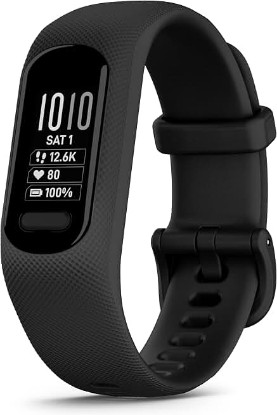 Picture of Garmin vívosmart® 5, Fitness Tracker, Long-Lasting Battery, Simple Design, Black Large (Renewed)