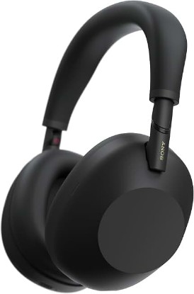 Picture of Sony WH-1000XM6 The Best Noise Cancelling Wireless Headphones, Black | HD NC Processor QN3, 12 Microphones, Adaptive NC Optimizer, Mastered by Engineers, Studio-Quality, Up to 30 Hrs of Battery