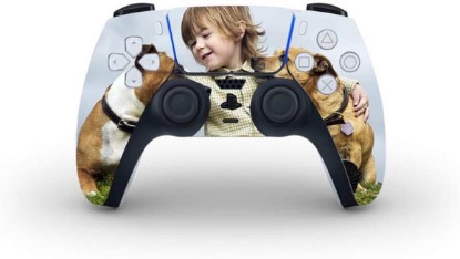 Picture of Custom Vinyl Skin Sticker Decal Cover for PS5 PlayStation Controller with Your Own Picture