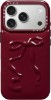 Picture of CASETiFY for iPhone 17 Pro Case - Pillow | Chic & Lightweight | Glossy Finish | Puffy Grip | iPhone 17 Pro - Pillow Case - Ruby Red Bow | Ruby Red Bow