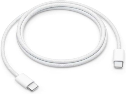 Picture of Apple 60W USB-C to USB-C Woven Charge Cable (1 m): Fast and Convenient Charging