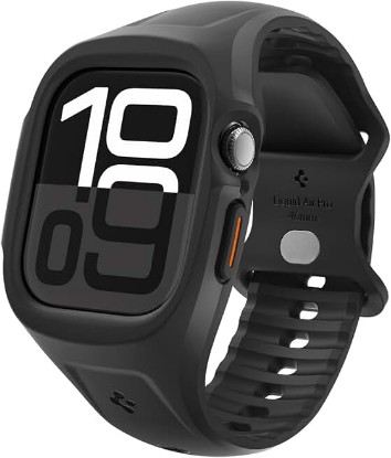 Picture of Spigen for Apple Watch Ultra 3/2/1 49mm, Series 11/10 46mm Band with Case | Liquid Air Pro Secure Fit Durable Breathable Water-Resistant Sport Protective Cover Strap