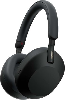 Picture of Sony WH-1000XM5/B Wireless Industry Leading Noise Canceling Bluetooth Headphones (Renewed) | Industry-Leading Noise Canceling, Auto Nc Optimizer, Up to 30-Hr Battery, Multipoint Bt, Ldac and Aac and Sbc, USB-C