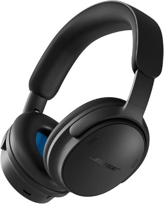 Picture of Bose QuietComfort Headphones (2nd Gen) - Wireless Headphones, Active Over Ear Noise Cancelling and Mic, Immersive Audio, USB-C Charging and Lossless Audio, Up to 24 Hours of Play time, Black