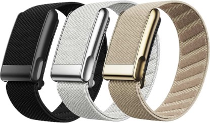 Picture of 3 Pack Nylon SuperKnit Sport Bands Compatible with WHOOP 5.0/MG Band for Men Women - Soft, Breathable & Comfortable, Adjustable Replacement Wristbands Straps- Not Compatible with Gen 4