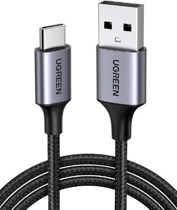 Picture of UGREEN USB A to USB C Cable, CarPlay Fast Charging, 1.5ft | USB A to C for CarPlay & fast charging. For iPhone 17/16/15, Galaxy S26/S25/S24/S23, Pixel 10/9, LG, Switch, and more