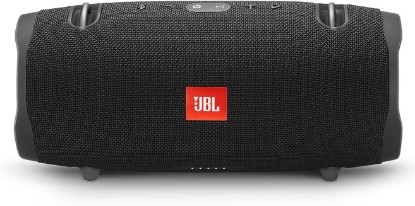 Picture of JBL Xtreme 2, Waterproof Portable Bluetooth Speaker, Black | Wireless Bluetooth Streaming, Up to 15 hours of playtime, IPX7 waterproof, JBL Connect, Durable fabric and rugged material