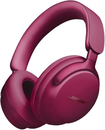 Picture of Bose QuietComfort Ultra Bluetooth Headphones, Wireless Headphones with Spatial Audio, Over Ear Noise Cancelling with Mic, Up to 24 Hours of Playtime, Deep Plum - Limited Edition Color