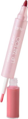 Picture of tarte maracuja juicy lip tattoo –Transfer Proof Lip Stain Tint & Nourishing Gloss Combo, 2 in 1 Lipgloss Makeup with Hyaluronic Acid and Vitamin E, Vegan & Cruelty-Free