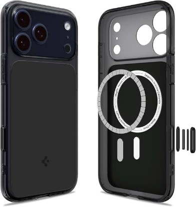 Picture of Spigen for iPhone 17 Pro Case, Ultra Hybrid T MagFit [Camera Control Button] [Compatible with Magsafe] - Matte Black
