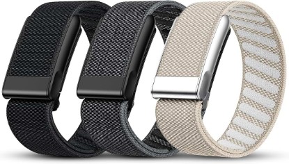 Picture of Tensea 3 Packs Nylon Sport Band for WHOOP 5.0/MG, One, Peak & Life | Breathable Loop Strap, Comfortable Wristband, Quick-Dry Replacement Watchband Accessories for Men Women, NOT for WHOOP 4.0