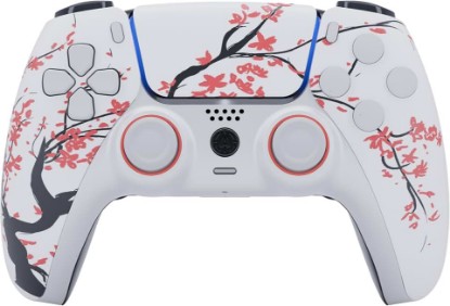 Picture of AimControllers Compatible with P-S5 Console & PC | Custom made Wireless Gaming Controller with 4 Back Remappable Paddles | Gaming Accessories Electronics CHERRY With ActiveTriggers