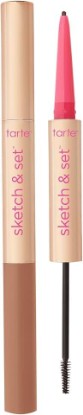Picture of tarte big ego sketch & set brow pencil & tinted gel – 2-in-1 Precision Waterproof Eyebrow Pencil & Gel to Shape, Tint & Set for Longwear Fuller-, Thicker-looking Brows, Vegan & Cruelty Free