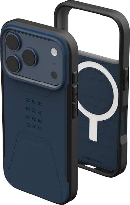 Picture of URBAN ARMOR GEAR UAG Designed for iPhone 17 Pro Case Civilian - Compatible with MagSafe Military Grade Protective Cover, Mallard